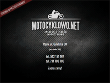 Tablet Screenshot of motocyklowo.net